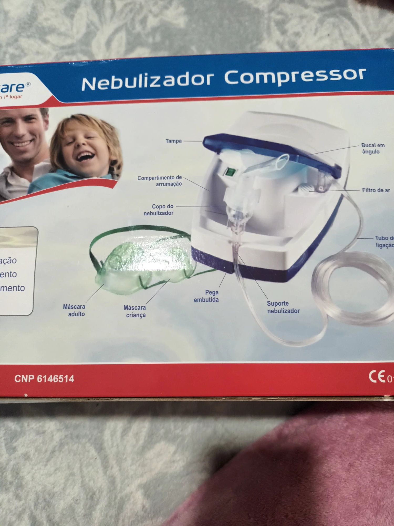 Nebulizador como novo usado umas três vezes