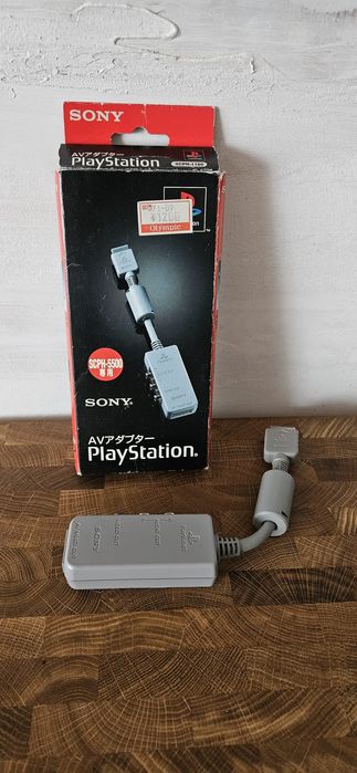 Oryginalny Adapter AV do PlayStation one ps1 scph 1160 ntsc