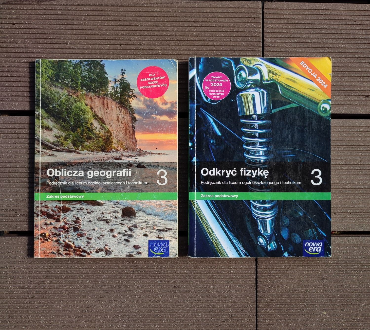 Oblicza geografii 3 i Odkryć fizykę 3