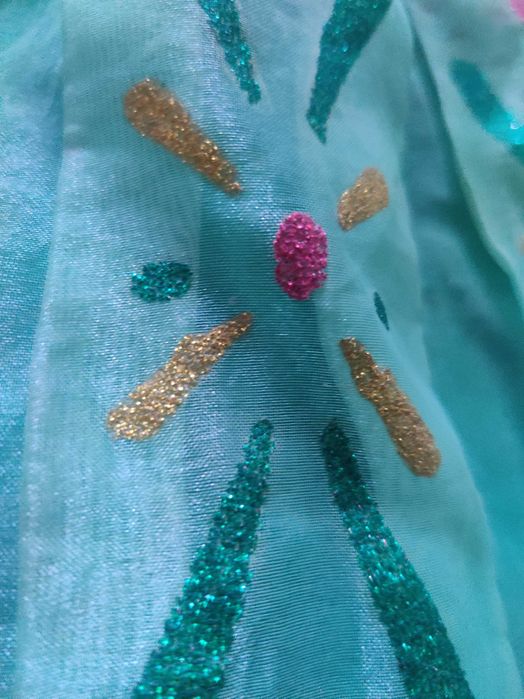 Sukienka ANNA ELSA/4-5/104-110/Kraina lodu/Frozen/Elza/strój karnawał