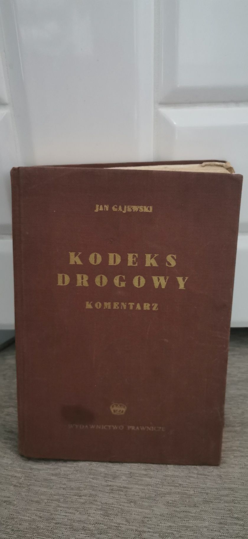 Kodeks drogowy. Komentarz Jan Gajewski 1965