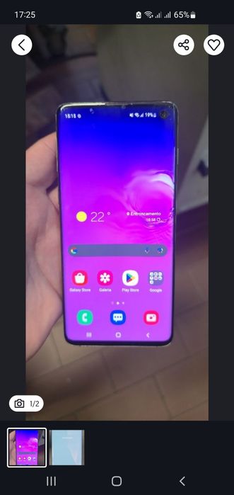 Samsung S10 128 gigas