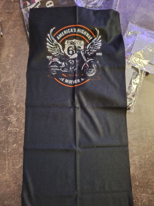 Komin chusta na moto