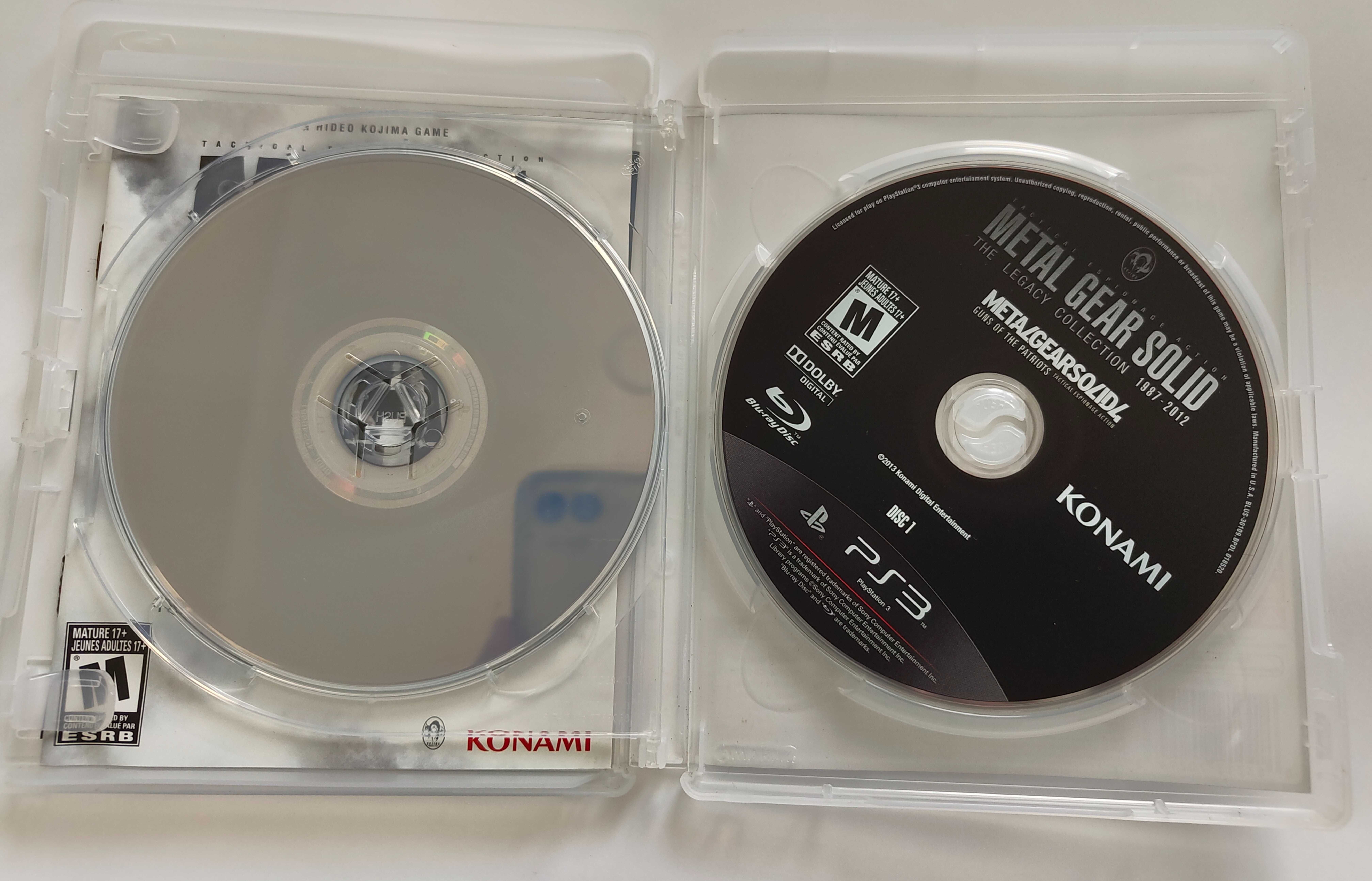 Metal Gear Solid Legacy Collection PS3