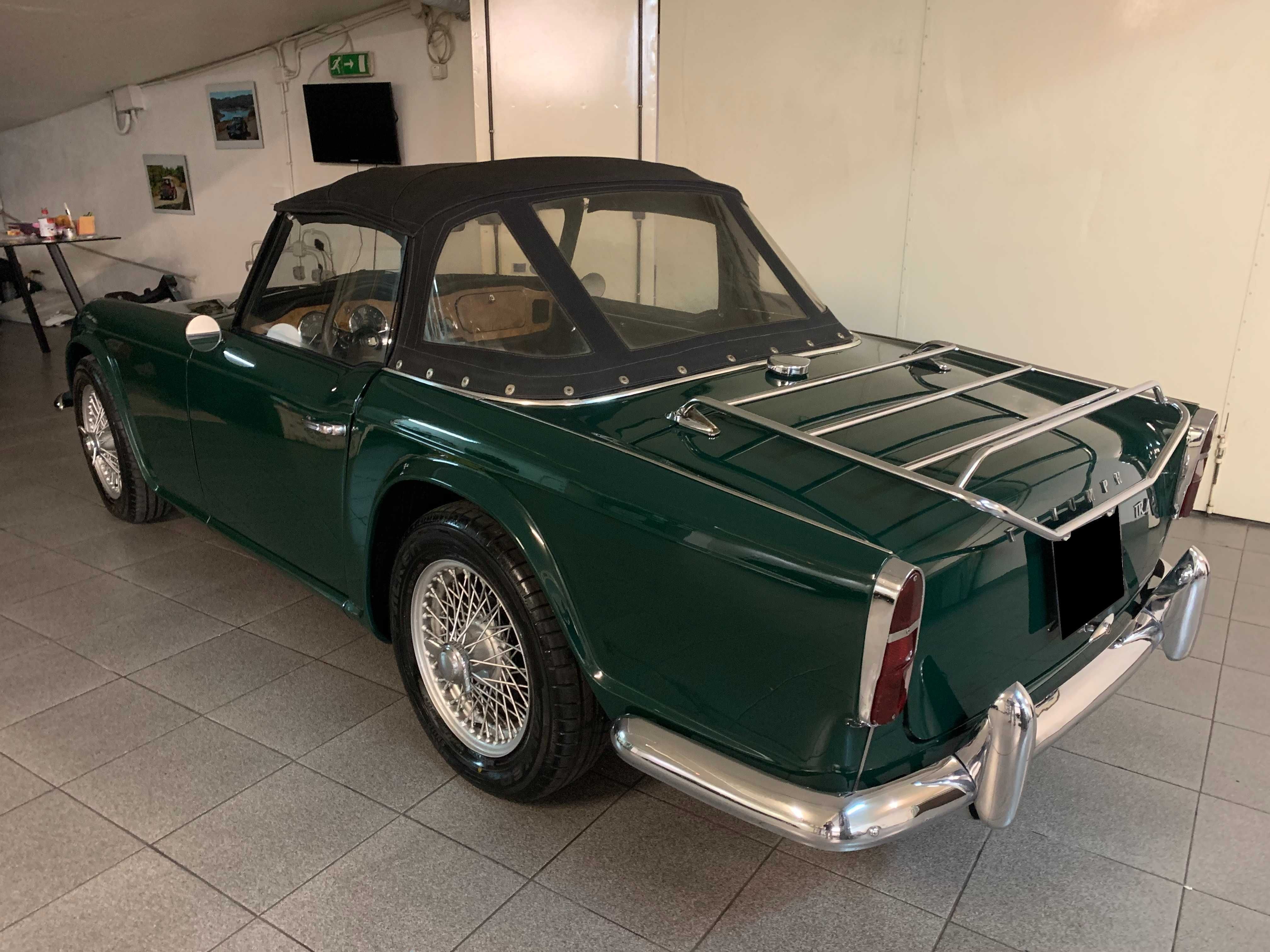 Triumph TR4 1964 Certificado de interesse Clássico
