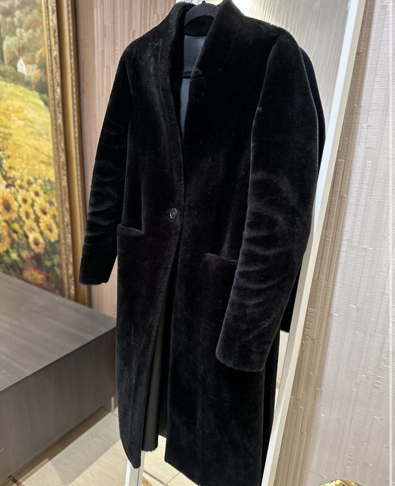 Дубльонка шуба пальто Zara