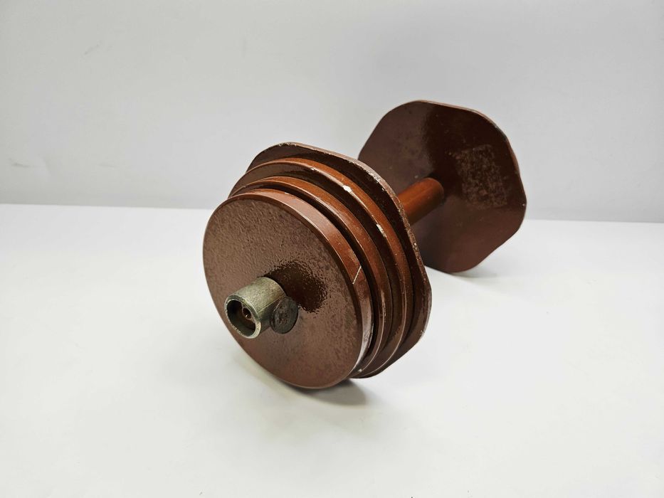 Hantla metalowa 10 kg – stary wyrób, PRL