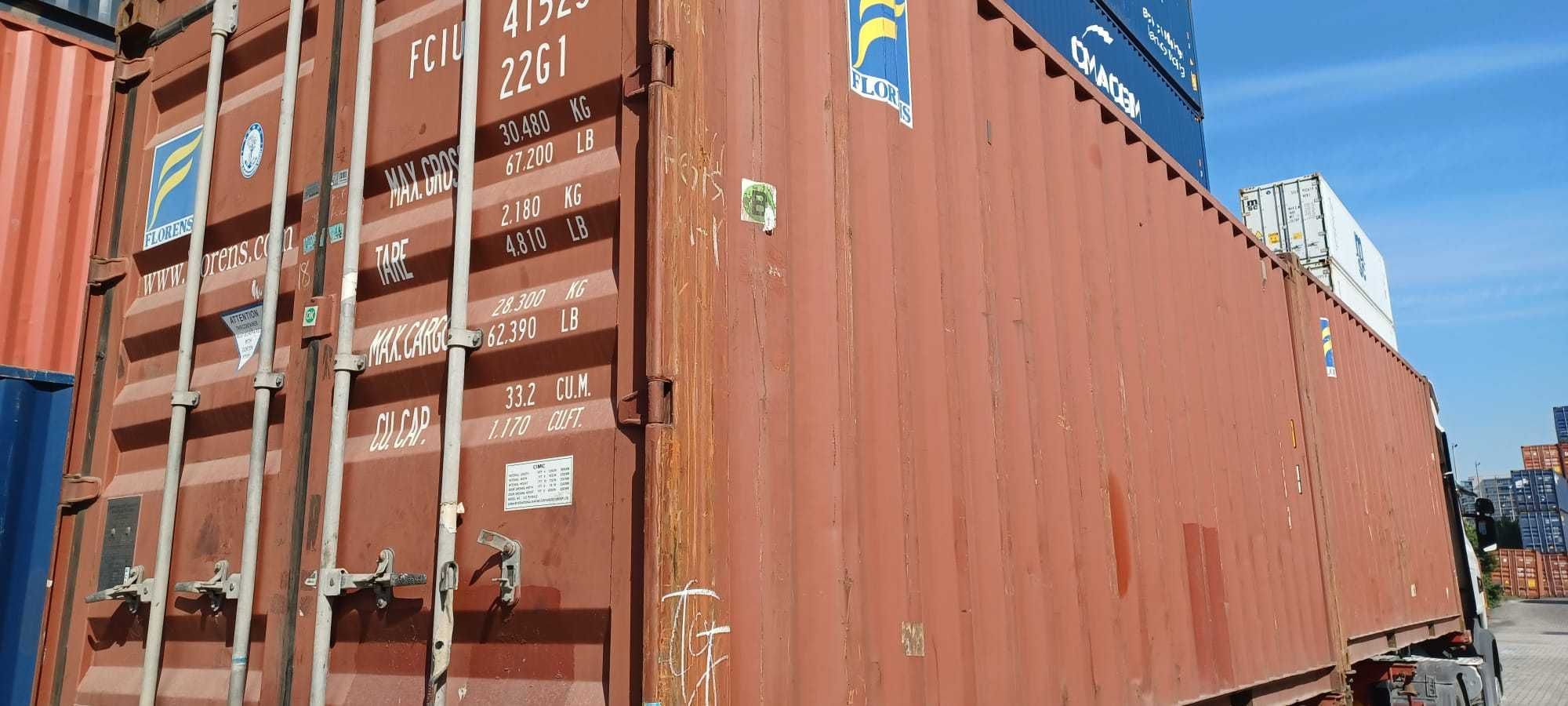 Contentores Marítimos de 20 pés - 6 metros