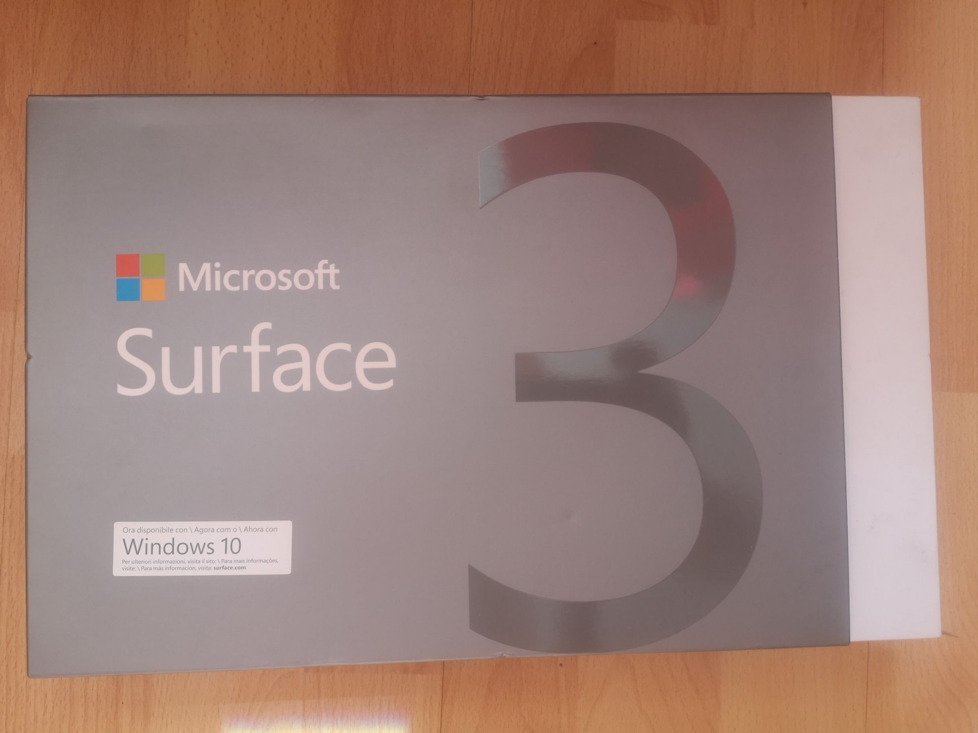 Laptop /Tablet Microsoft Surface 3 64 GB  Platynowy