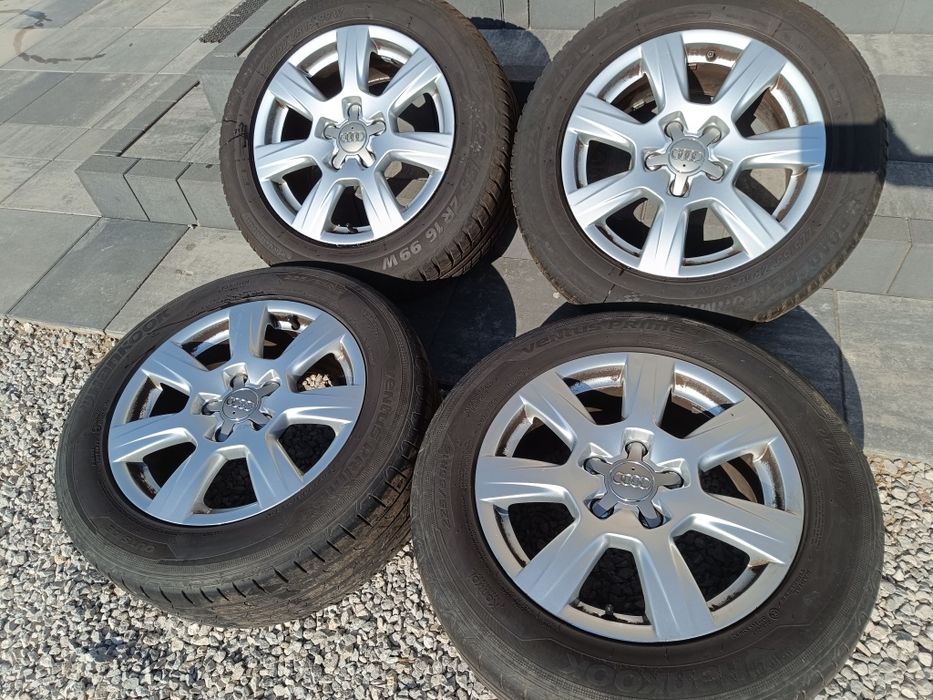Koła letnie alufelgi 16" 5x112 Audi A4 B8 B7 B6 A6 C6 C7 A3 8p 225/55