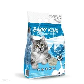 Żwirek bentonitowy Naturalny Barry King 5 L x 2