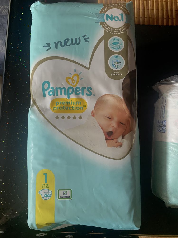 Памперси Pampers premium 1
