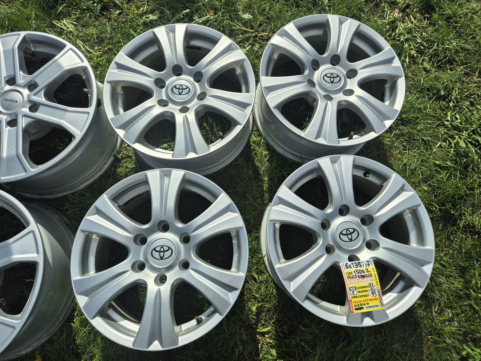 Alufelgi 6x139.7 17Cali Ford Ranger