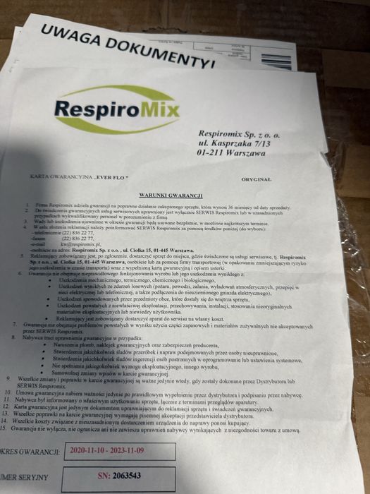 Philips respiromix EverFlo Koncentrator tlenu, nowy oryginalne opak.