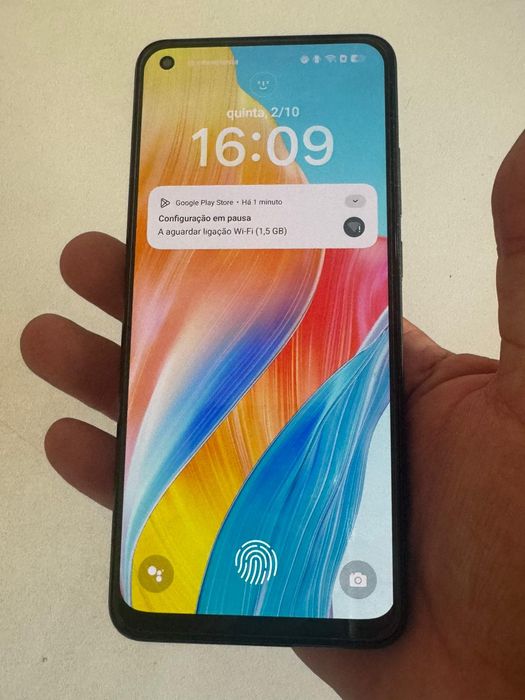 OPPO A78 128gb 8+8gb RAM écran amoled com id Touch no écran tlm como !