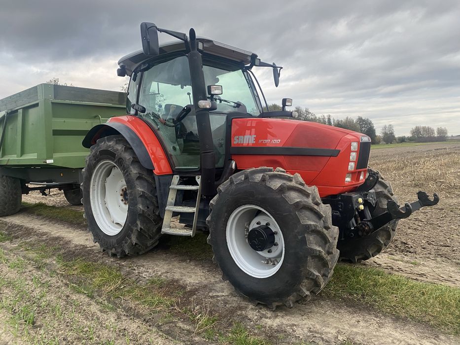 Traktor SAME IRON 100 . Miękka oś . Tuz . Sprowadzony