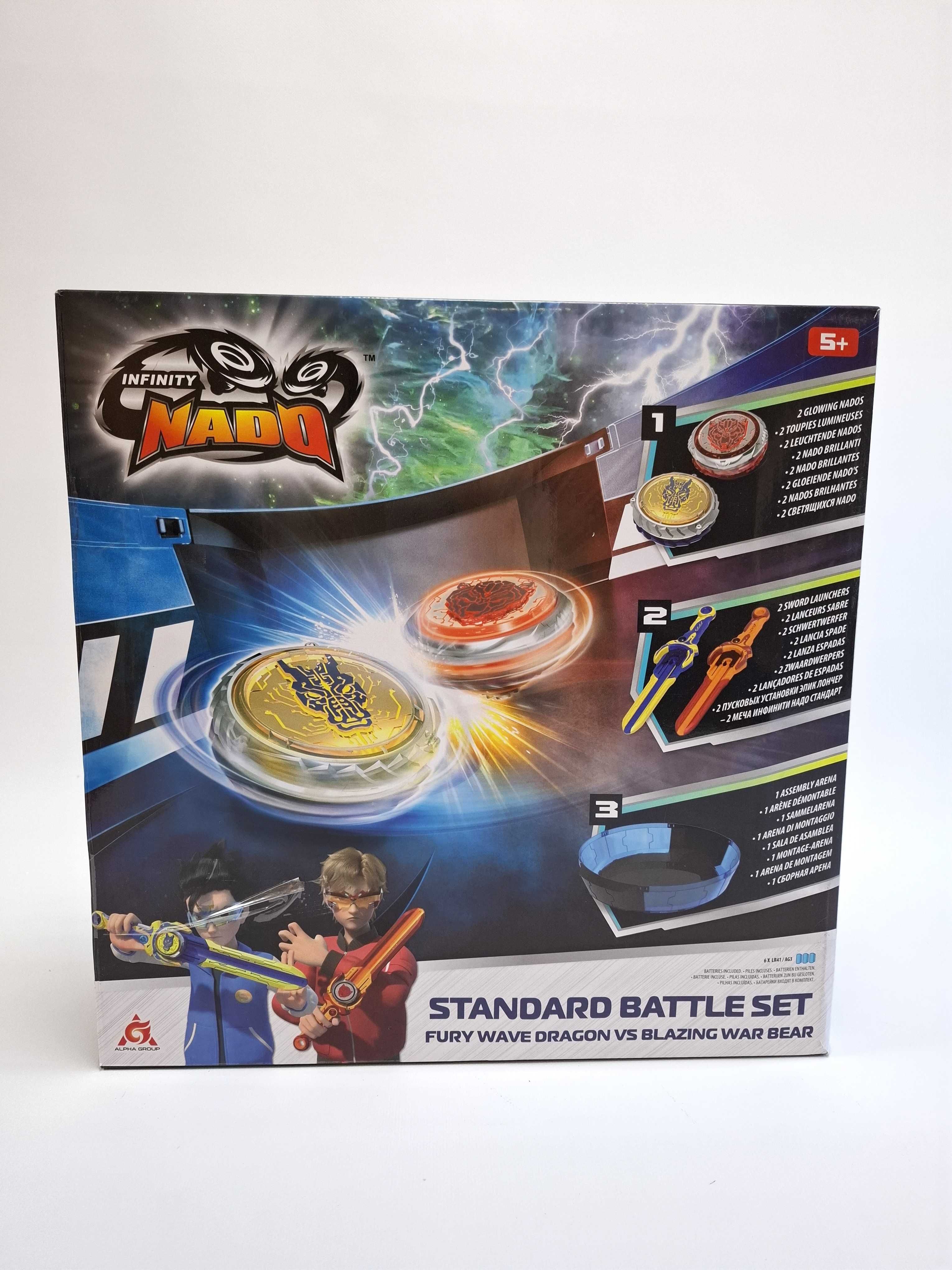 Infinity Nado Standard Battle Set, gra zręcznościowa, dla dzieci [F]