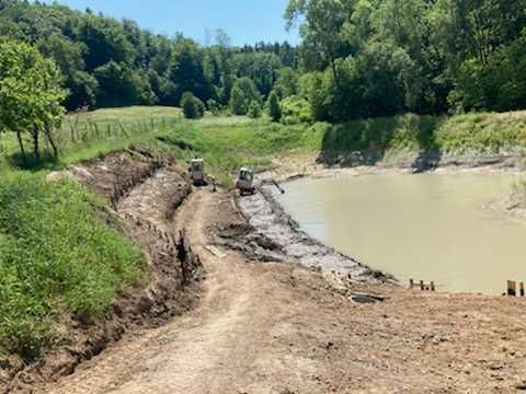 Prace ziemne Zbiorniki na deszczówkę Szamba Drenaż opaskowy Małopolska