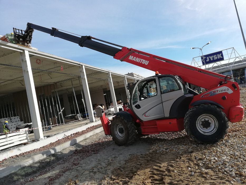 Wynajem ładowarek Manitou 625 H mała zwinna 6 m