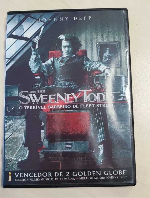 O Terrivel Barbeiro de Fleet Street - Sweeney Todd DVD