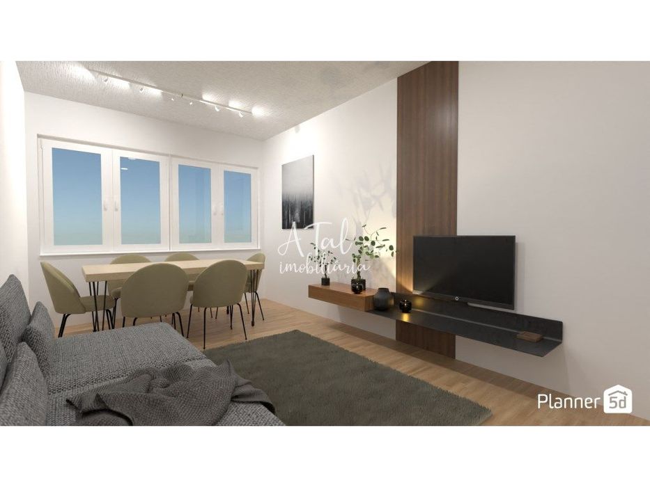 Apartamento T3 renovado em Setúbal com 2 varandas, perto do centro ...