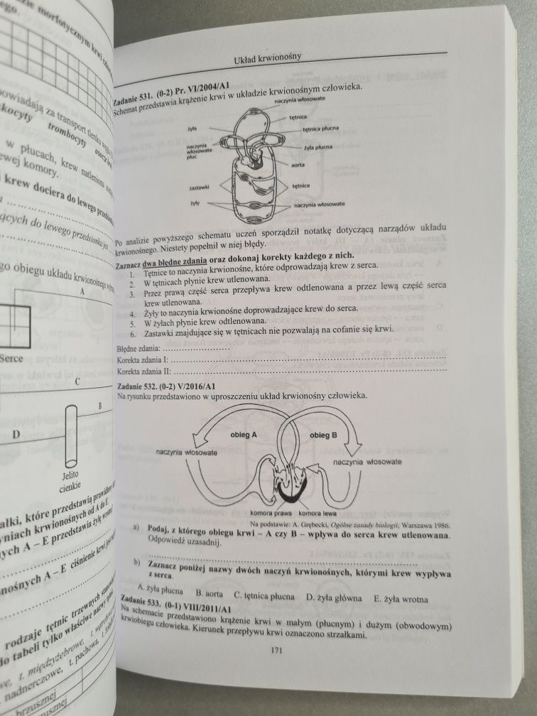 Biologia - Zbiór zadań wraz z odpowiedziami