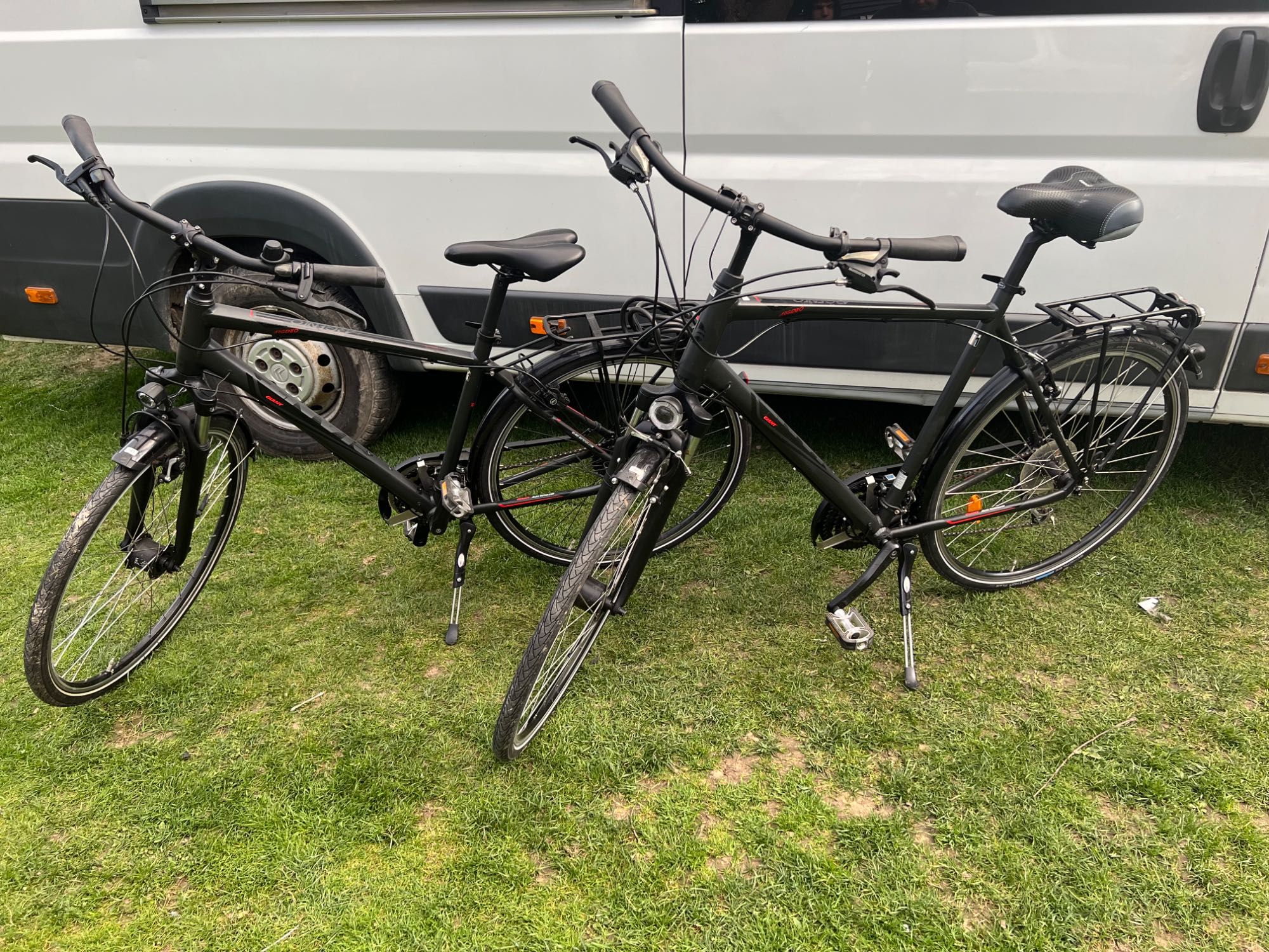 Para rowerów Giant argento XL i L l męski damski