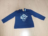 Bluzka Mayoral granatowa 80cm 12mcy