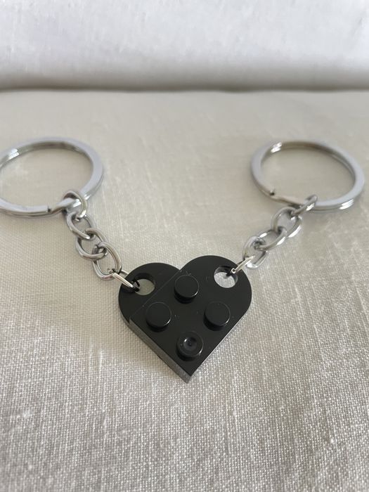 2 porta-chaves Lego coração