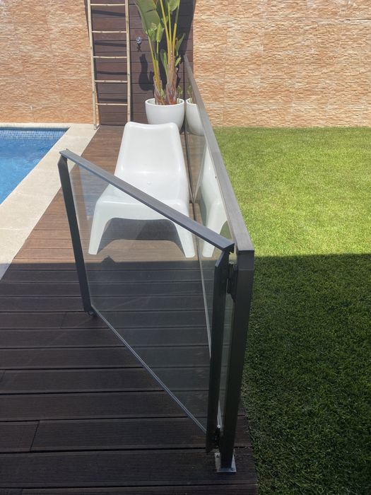 Proteção para piscina