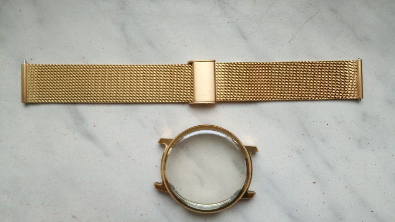 Huawei watch GT2 42 mm. - bransoletka z etui na tarczę