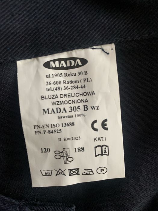 Ubranie robocze Mada xxxl Nowe