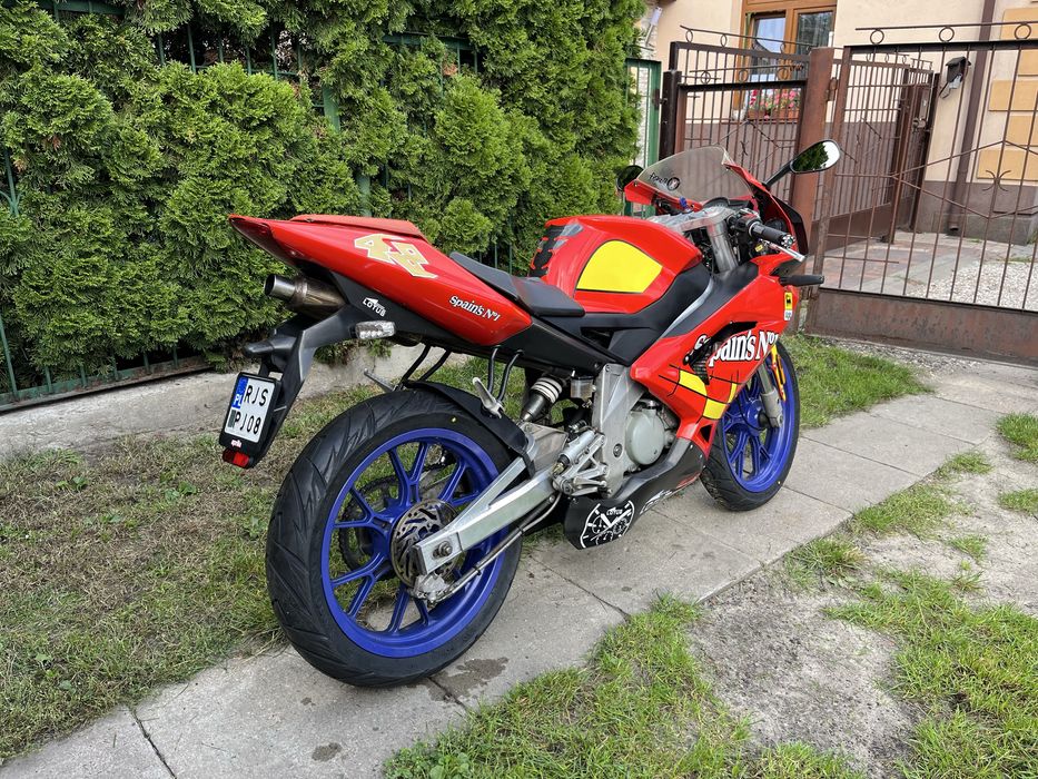 Aprilia RS 50 2007r Spain’s / nie derbi gpr rs4 yamaha tzr rieju rs2