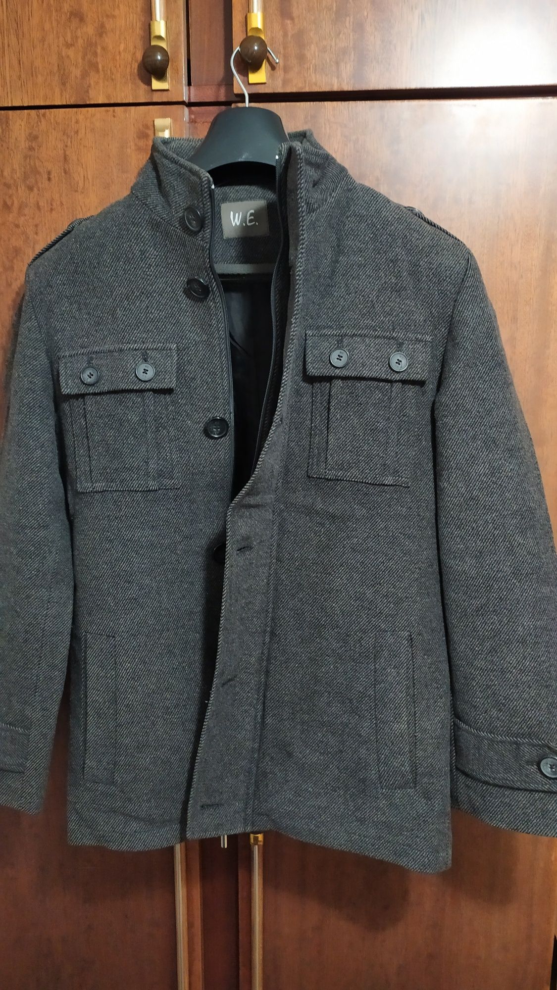 Пальто мужское, драп, размер М, бренд WE