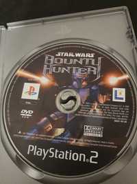 Gra gry ps2 playstation 2 Star Wars Bounty Hunter unikat sama płyta