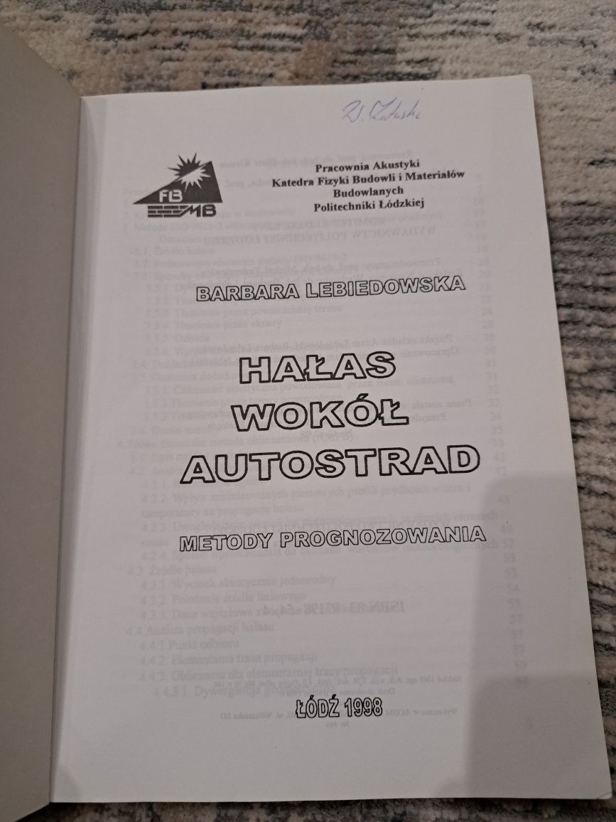 Hałas wokół autostrady. Metody prognozowania