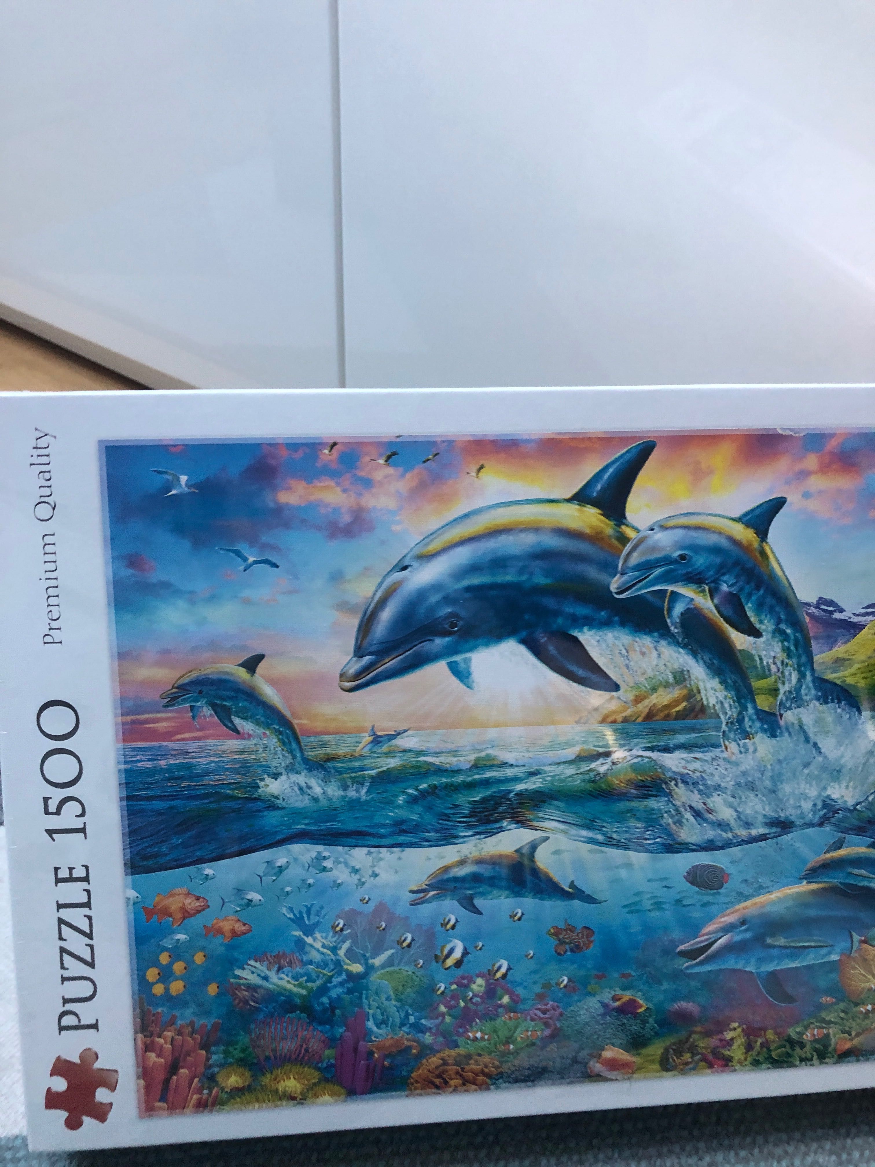 Puzzle 1500 nowe zafoliowane