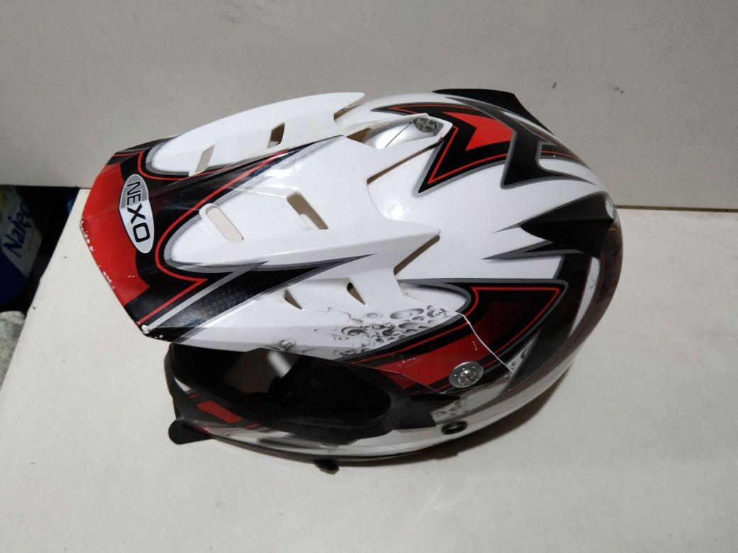 Kask Cross Enduro NEXO rozmiar S 53-54 cm