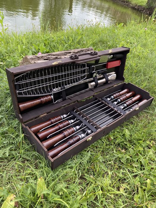 Подарунок Набір шампурів подарунок для чоловіка