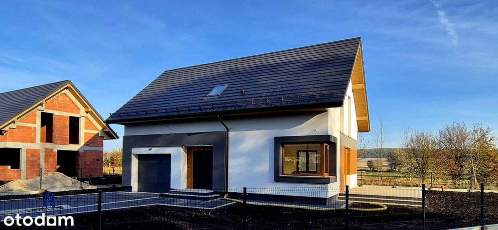 Nowy dom ( 2025 r ) wolnostojący 154 m2 działka 7,7 ara , 5200 zł/m2