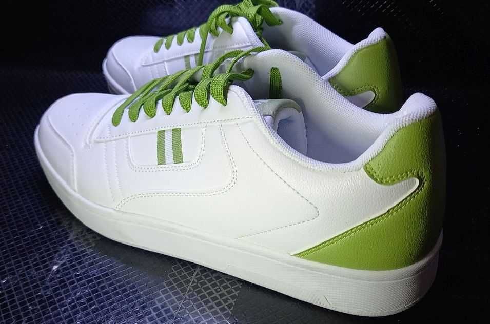 Vty Sneakersy Białe - 46