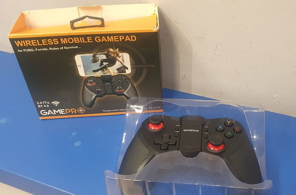 Бездротовий геймпад GamePro PC/PS3/iOS/Android Black (MG850)