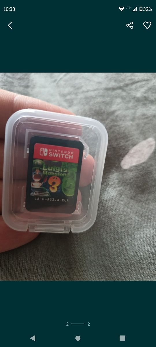 Luigis mansion 3 Nintendo switch