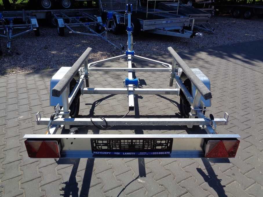 Przyczepa podłodziowa pod łódkę ponton do 4m  Niewiadów P400