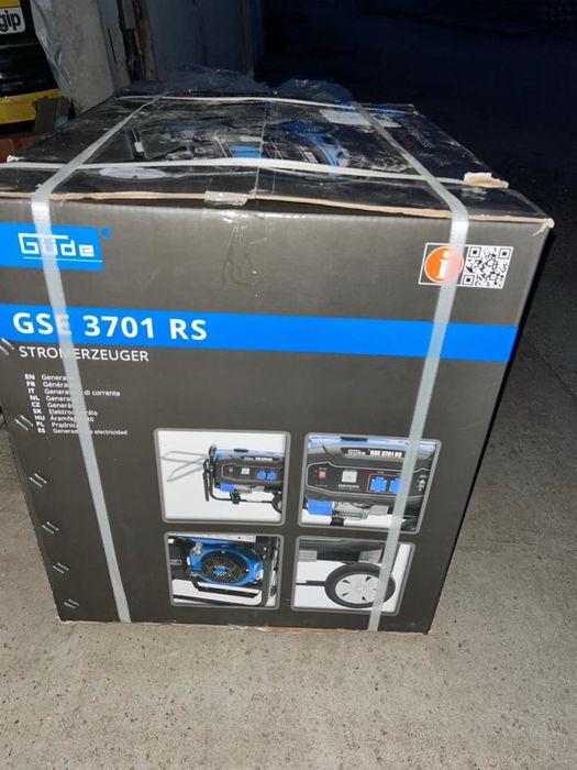 Новий бензиновий генератор Gude GSE 3701 RS 2.5/2.8квт
