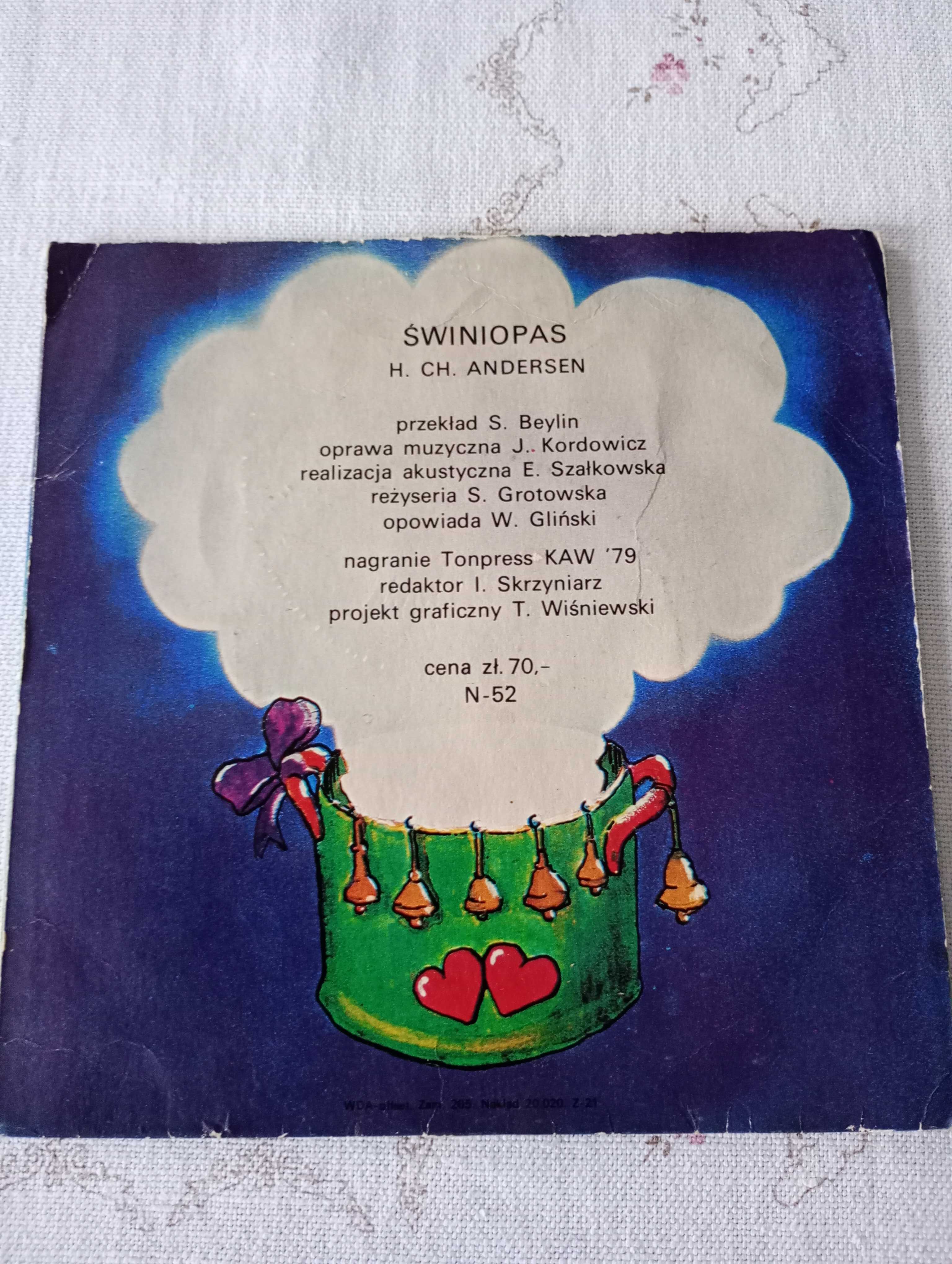 "Świniopas" Andersen płyta winylowa
