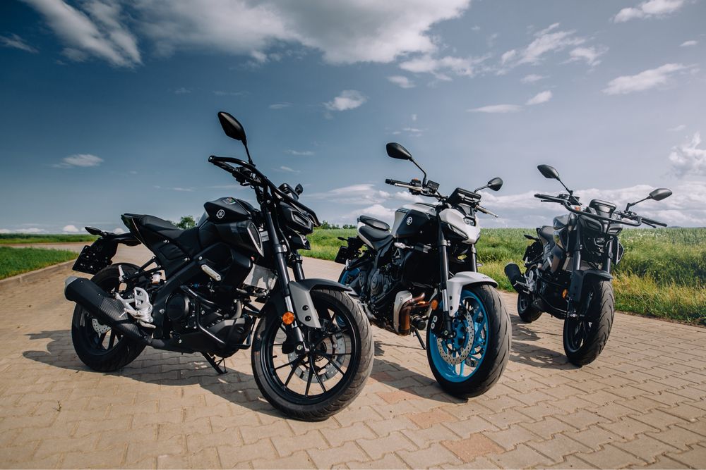 Yamaha MT-125 nowy model Wynajem wypożyczalnia wypożyczenie motocykli