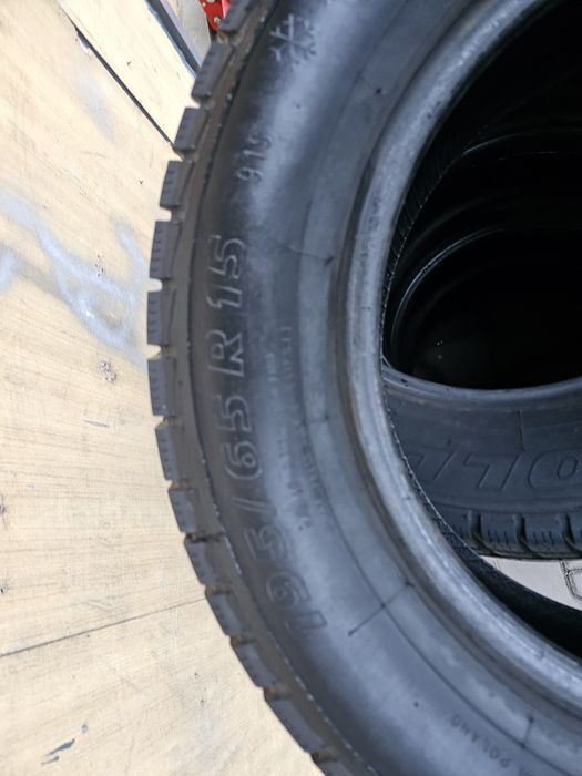 2 sztuki używanych opon zimowych Cold-Gum 195/65R15