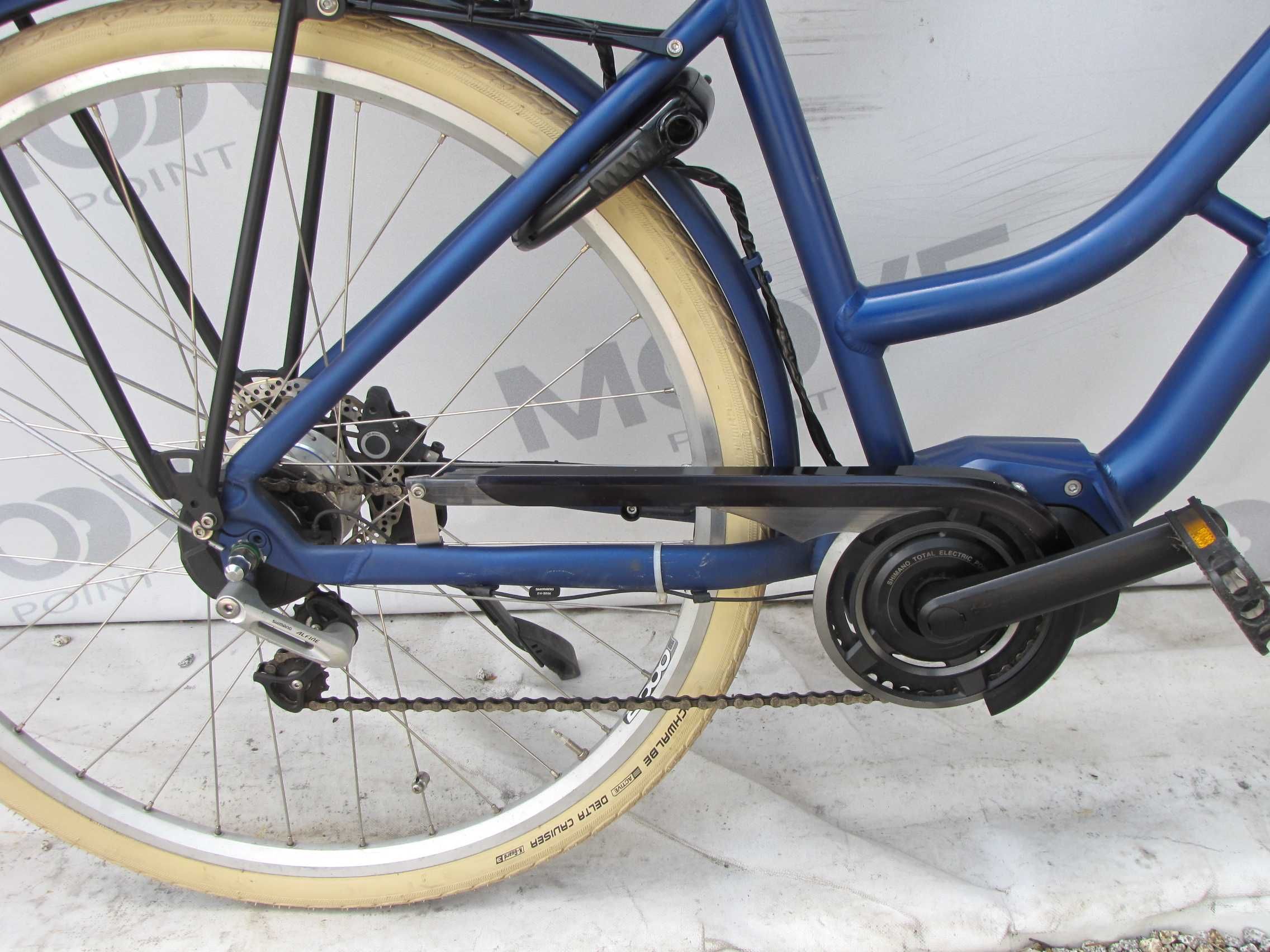 Piękna ELEKTRYCZNA damka CRESTA !  SHIMANO Steps + Alfine! DB STAN