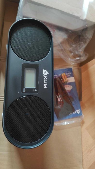 boombox b4 klim czarny radio cd